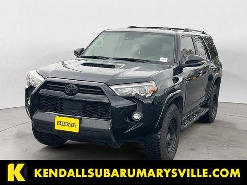 Midnight Black Metallic 2021 Toyota 4Runner TRD Off Road Premium