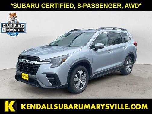 Ice Silver Metallic 2025 Subaru Ascent Premium