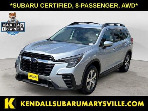 Ice Silver Metallic 2025 Subaru Ascent Premium