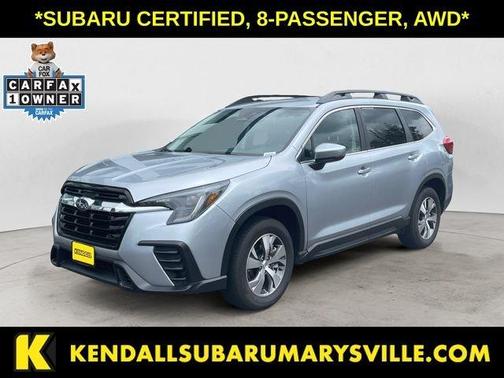 Ice Silver Metallic 2025 Subaru Ascent Premium