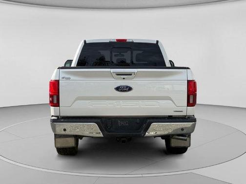 White Platinum 2019 Ford F-150 Lariat
