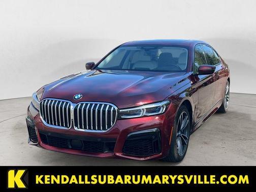 Red Metallic 2020 BMW 745e xDrive iPerformance