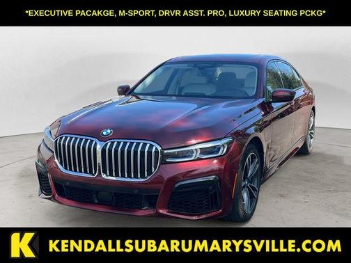 Red Metallic 2020 BMW 745e xDrive iPerformance