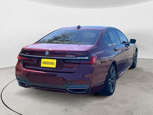 Red Metallic 2020 BMW 745e xDrive iPerformance