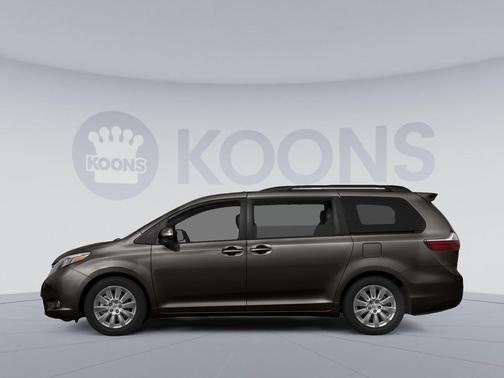 Predawn Gray Mica 2017 Toyota Sienna XLE