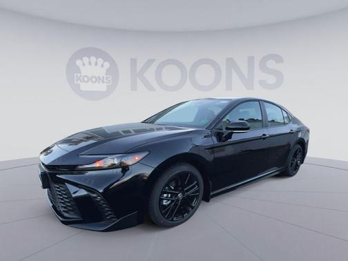 Midnight Black Metallic 2026 Toyota Camry SE