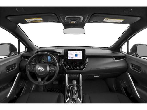 Jet Black 2023 Toyota Corolla Cross Hybrid S