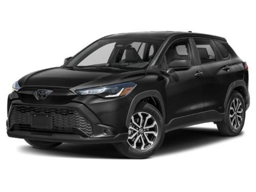 Jet Black 2023 Toyota Corolla Cross Hybrid S