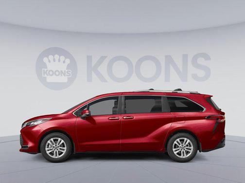 Ruby Flare Pearl 2026 Toyota Sienna Limited