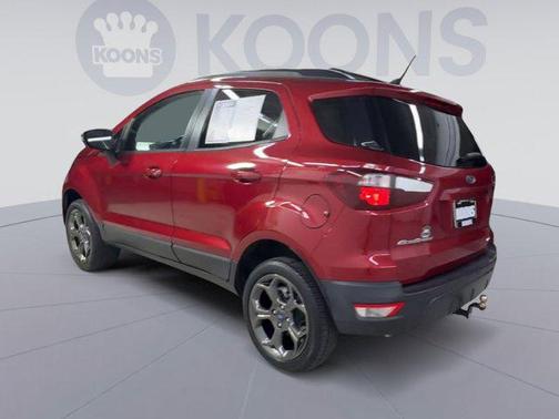 Ruby Red Metallic 2018 Ford EcoSport SES
