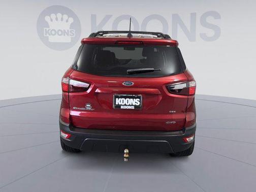 Ruby Red Metallic 2018 Ford EcoSport SES