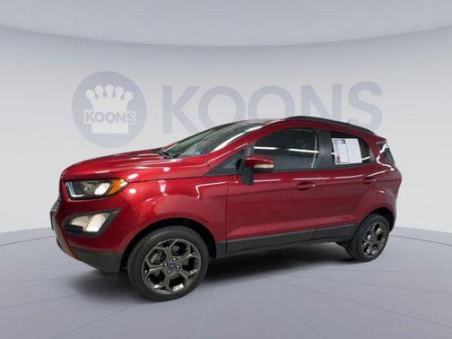 Ruby Red Metallic 2018 Ford EcoSport SES