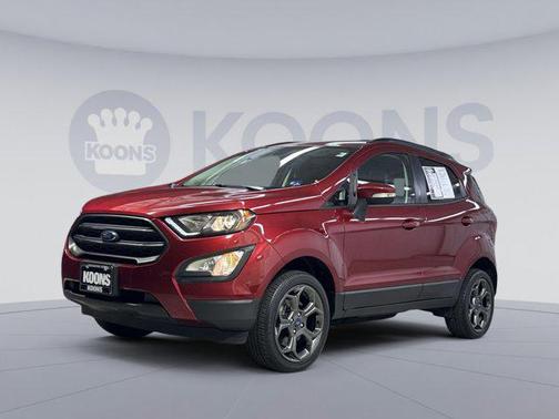 Ruby Red Metallic 2018 Ford EcoSport SES