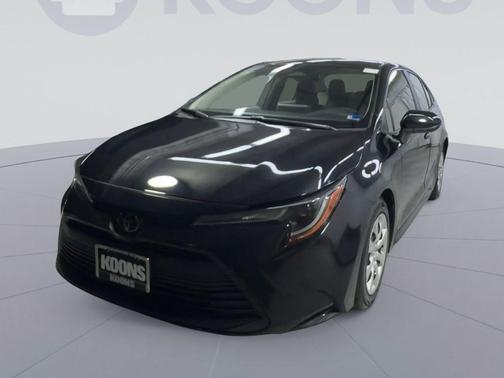 Midnight Black Metallic 2023 Toyota Corolla LE