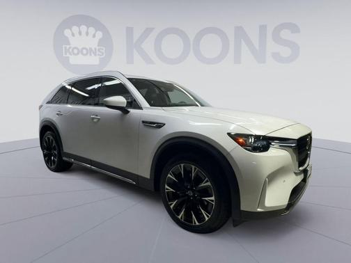 Rhodium White Premium 2024 Mazda CX-90 PHEV Premium Plus