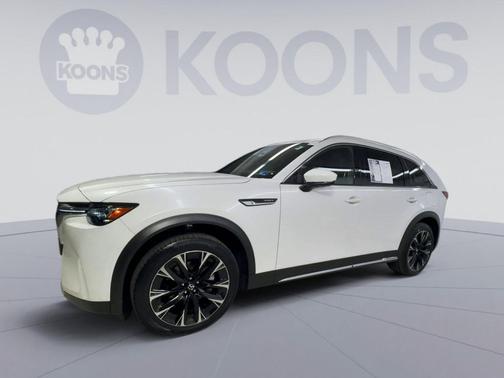 Rhodium White Premium 2024 Mazda CX-90 PHEV Premium Plus
