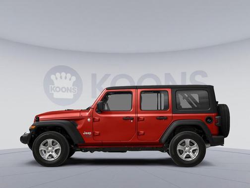 Firecracker Red Clearcoat 2019 Jeep Wrangler Unlimited Sport