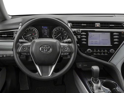 Midnight Black Metallic 2018 Toyota Camry LE