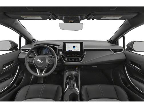 Classic Silver Metallic/Midnight Black Metallic 2024 Toyota Corolla XSE