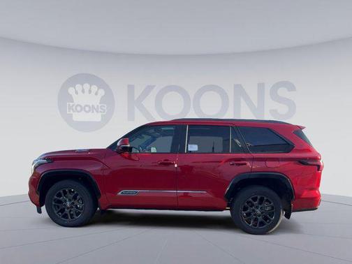 Supersonic Red 2026 Toyota Sequoia Platinum