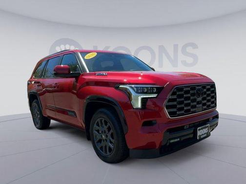 Supersonic Red 2026 Toyota Sequoia Platinum