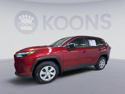 Ruby Flare Pearl 2025 Toyota RAV4 LE