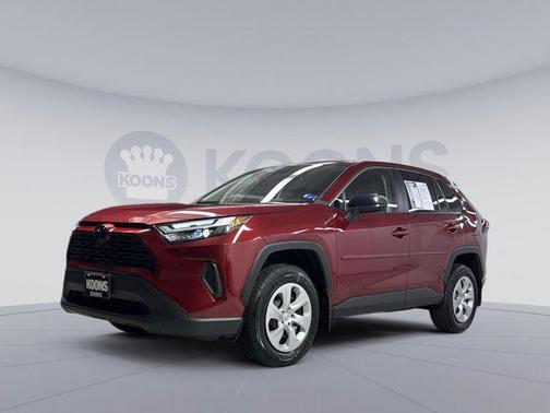 Ruby Flare Pearl 2025 Toyota RAV4 LE