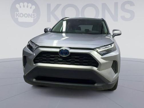 Silver Sky Metallic 2024 Toyota RAV4 Hybrid LE