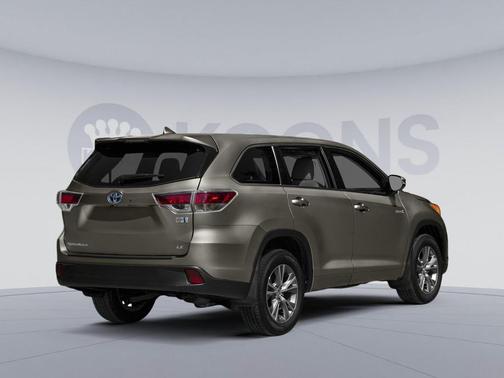Predawn Gray Mica 2015 Toyota Highlander Hybrid Platinum