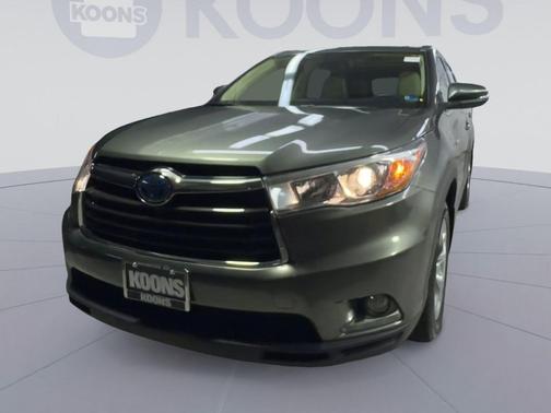 Predawn Gray Mica 2015 Toyota Highlander Hybrid Platinum