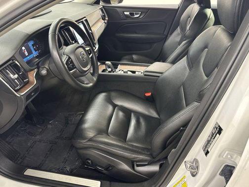 Crystal White Metallic 2024 Volvo S60 B5 Plus Dark Theme