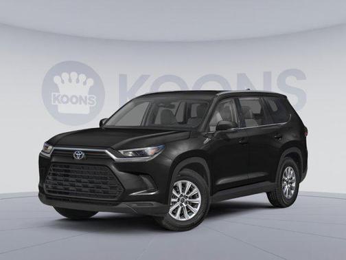 Midnight Black Metallic 2025 Toyota Grand Highlander XLE