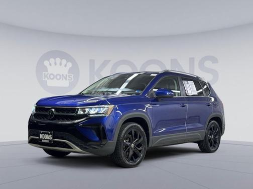 Dusk Blue Metallic 2022 Volkswagen Taos 1.5T SE