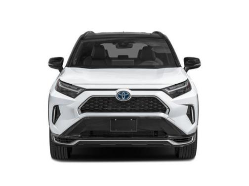 Silver Sky Metallic/Midnight Black Metallic 2025 Toyota RAV4 Hybrid SE