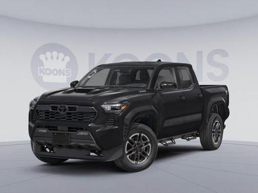 Black 2024 Toyota Tacoma Hybrid TRD Sport