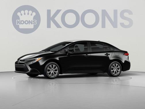 Midnight Black Metallic 2026 Toyota Corolla Hybrid LE