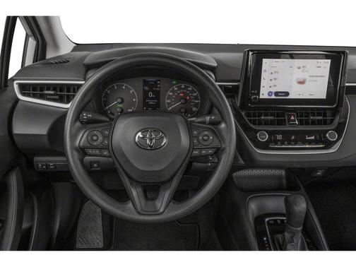 Midnight Black Metallic 2026 Toyota Corolla Hybrid LE