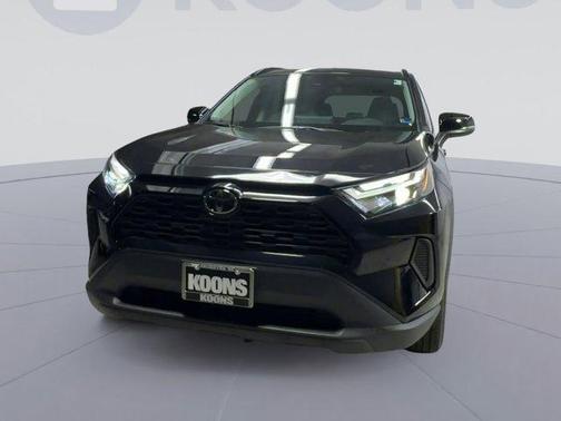 Midnight Black Metallic 2025 Toyota RAV4 Hybrid XLE