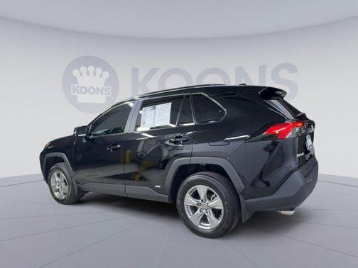 Midnight Black Metallic 2025 Toyota RAV4 Hybrid XLE