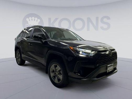 Midnight Black Metallic 2025 Toyota RAV4 Hybrid XLE