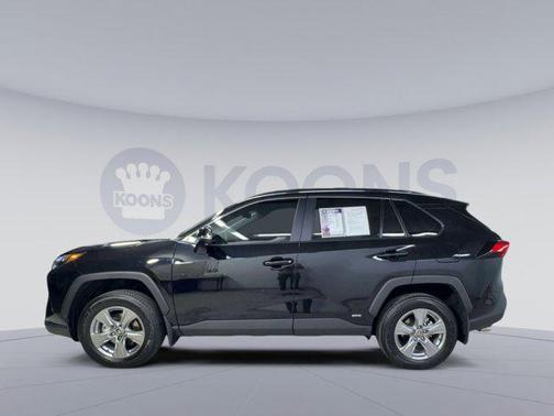 Midnight Black Metallic 2025 Toyota RAV4 Hybrid XLE