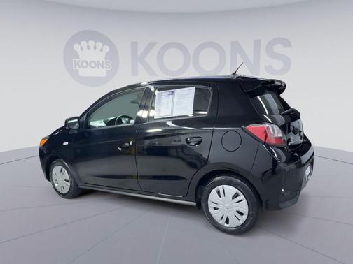Jet Black Metallic 2024 Mitsubishi Mirage ES