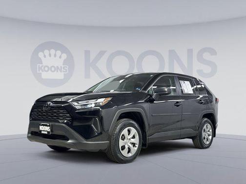 Midnight Black Metallic 2023 Toyota RAV4 LE