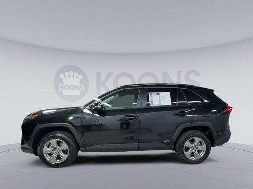 Midnight Black Metallic 2024 Toyota RAV4 Hybrid LE