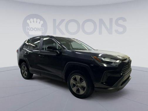 Midnight Black Metallic 2024 Toyota RAV4 Hybrid LE