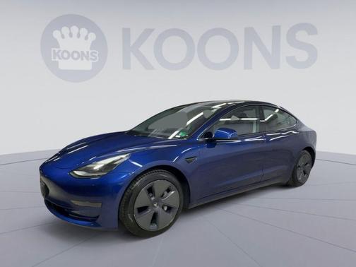 Deep Blue Metallic 2023 Tesla Model 3 Standard Range