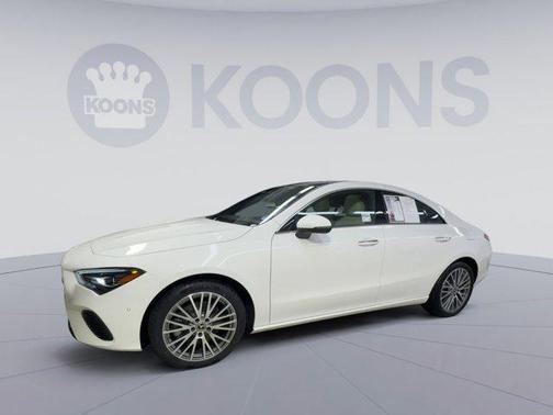 Polar White 2025 Mercedes-Benz CLA 250 4MATIC