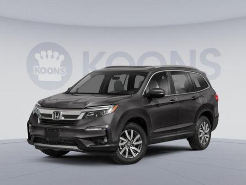 Lunar Silver Metallic 2021 Honda Pilot 2WD EX-L