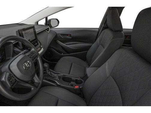 Midnight Black Metallic 2025 Toyota Corolla Hybrid LE