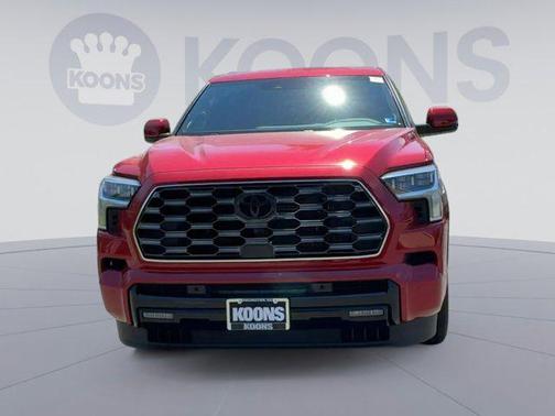 Supersonic Red 2026 Toyota Sequoia Platinum
